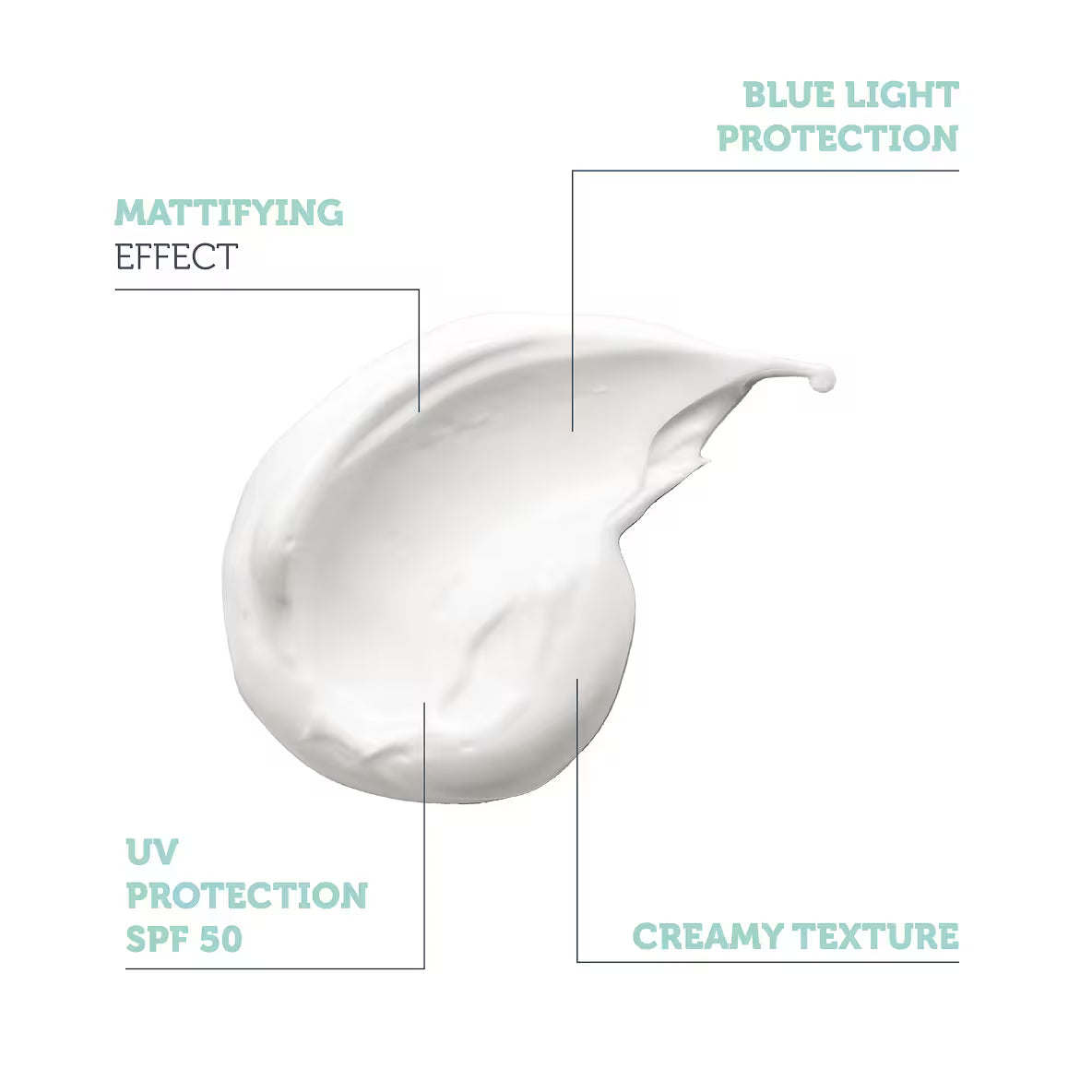 Dry-Touch Protection Mattifier & Oil Control Moisturizer for Oily Skin 50+ SPF
