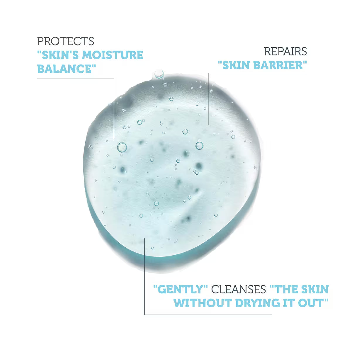 Hydrating Gentle Facial Cleanser 0.5% Hyaluronic Acid 0.5% Sodium PCA + Ceramide