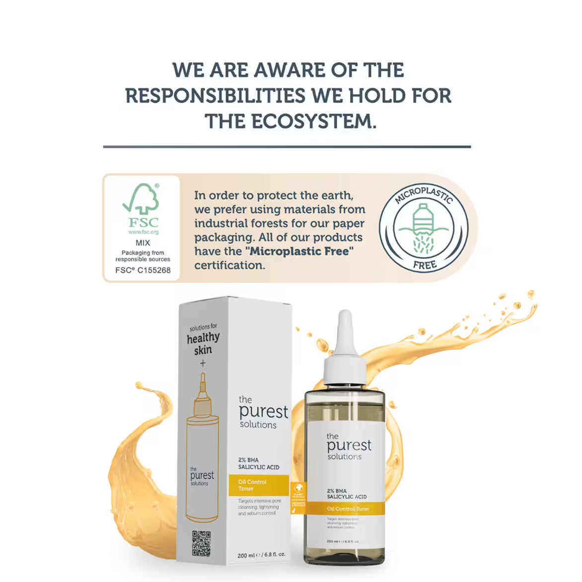 Oil Control Toner, 2% BHA SALICYLIC ACID