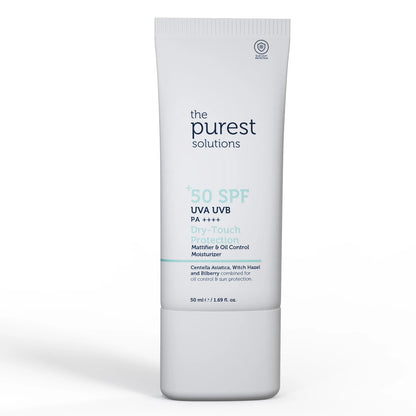 Dry-Touch Protection Mattifier &amp; Oil Control Moisturizer for Oily Skin 50+ SPF