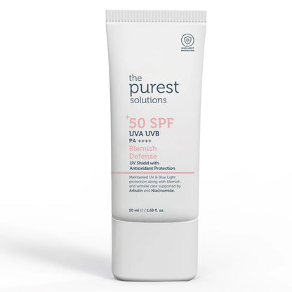 Blemish Defense UVA/UVB, Antioxidant Protection For Blemish-Prone Skin 50+ SPF