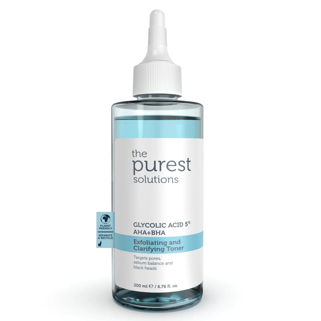%5 Gycolic Acid Purifying Toner AHA + BHA Exfoliating and Clarifying Toner