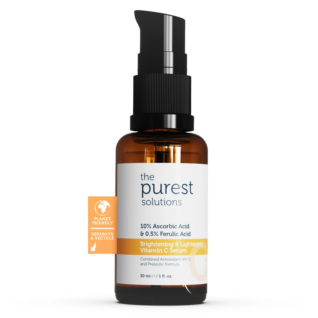 Brightening &amp; Lightening  Vitamin C Serum  10% Ascorbic acid &amp; Ferulic Acid  0,5%