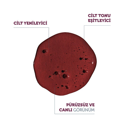 cilt yenileyici eşitleyici tanıtım kartı