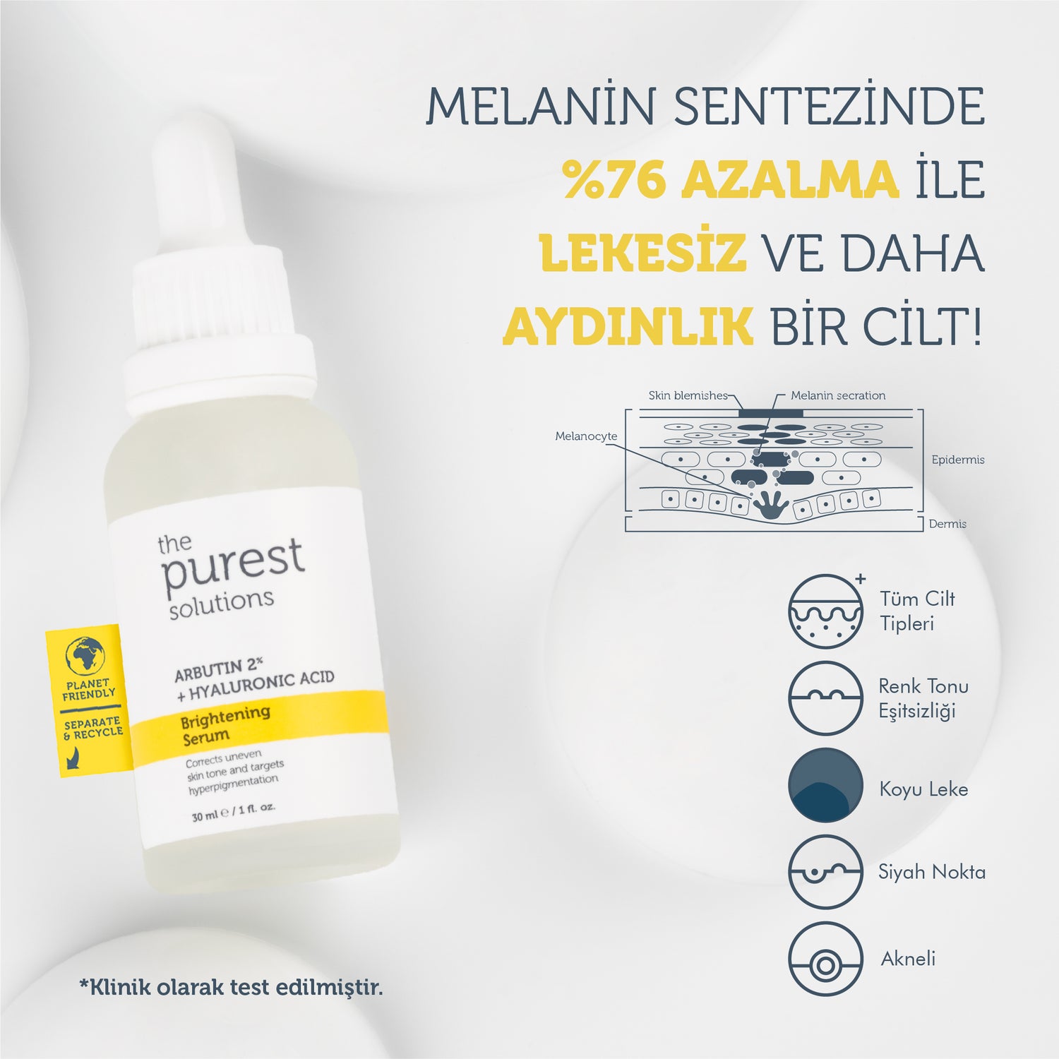 Arbutin 2% + Hyaluronic Acid Brightening Serum