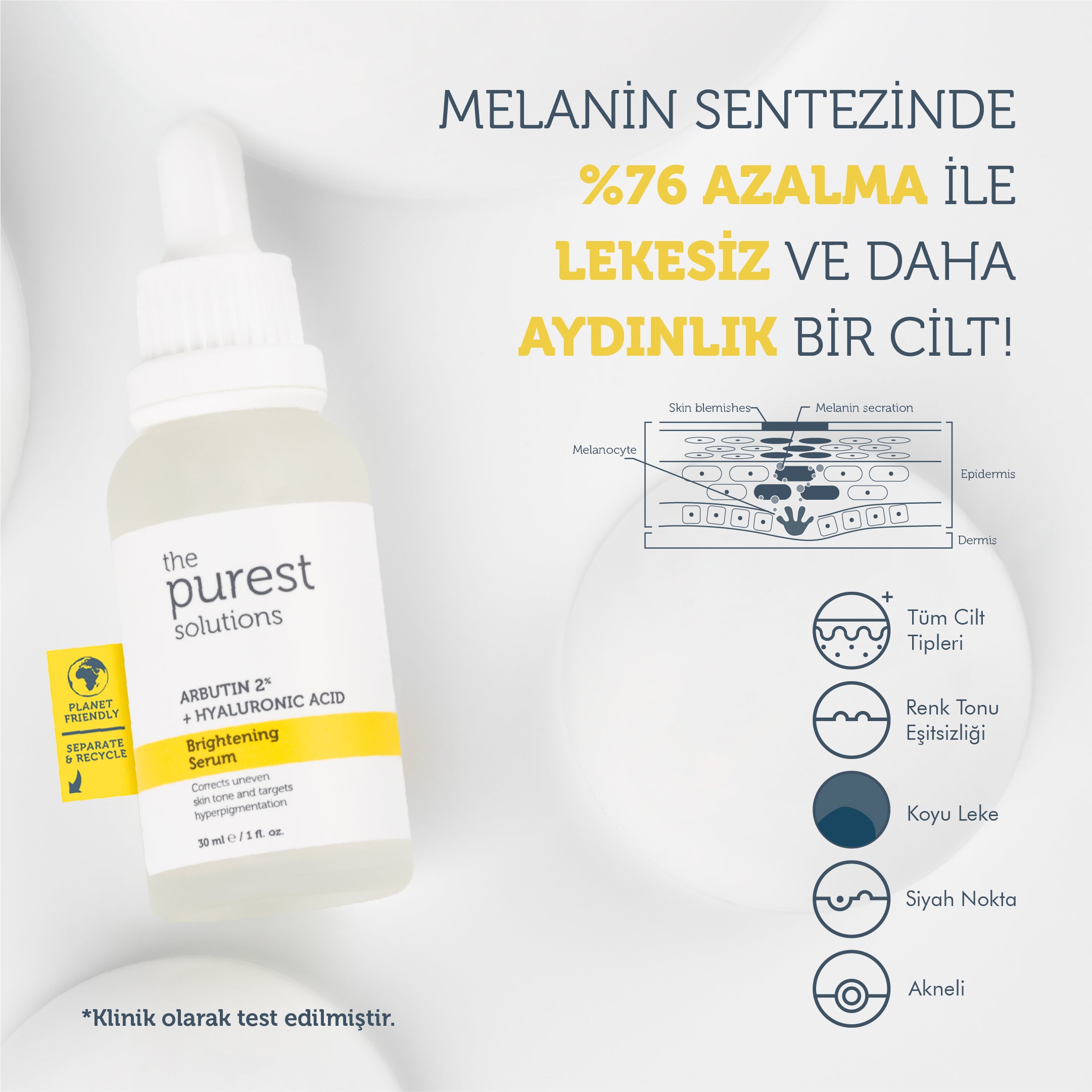 Arbutin 2% + Hyaluronic Acid Brightening Serum