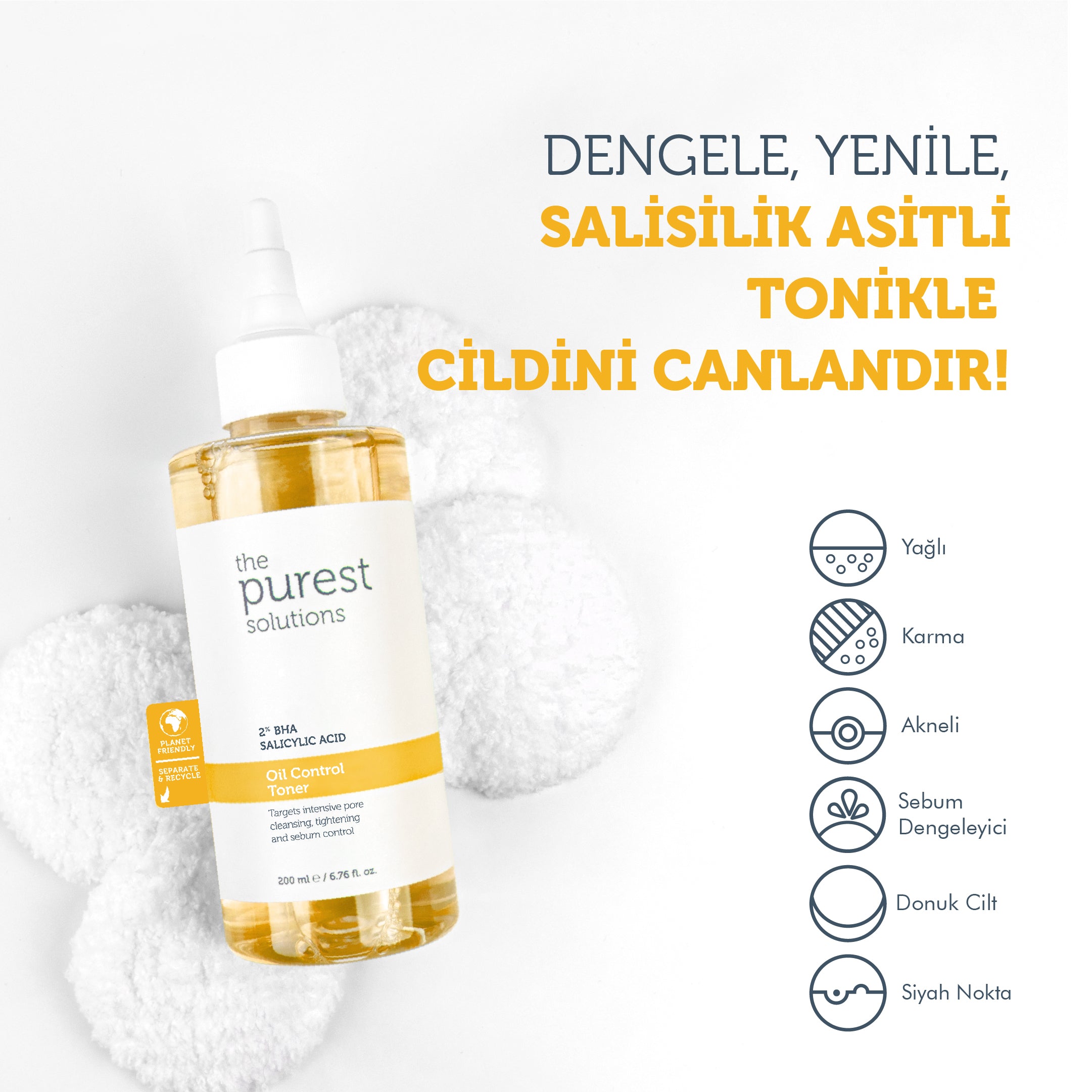 Oil Control Toner, 2% BHA SALICYLIC ACID