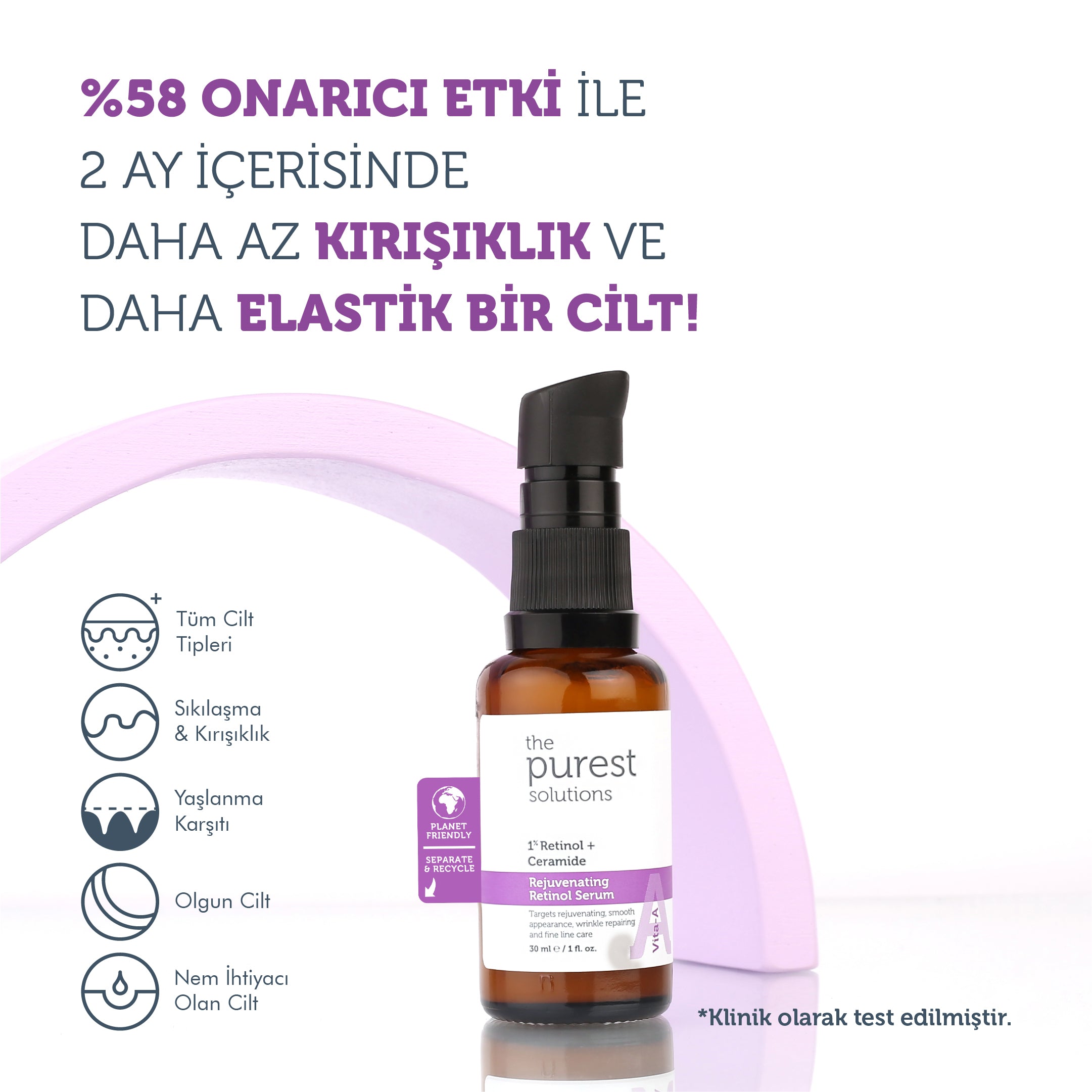 Rejuvenating Retinol Serum 1% Retinol + Ceramide