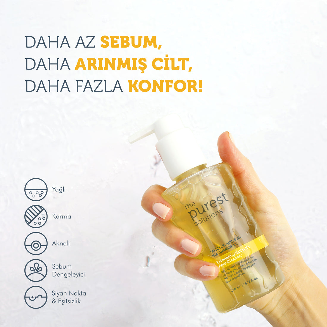 Exfoliating Salicylic Acid Cleanser 0,5% Salicylic Acid, 1% Niacinamide