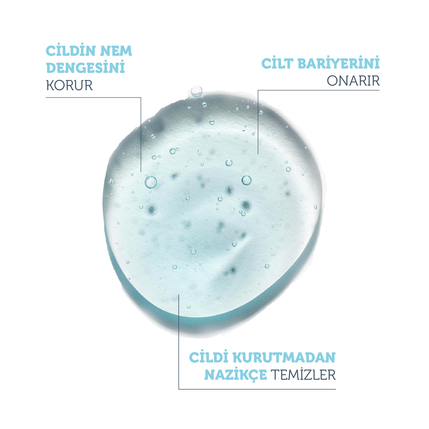 Hydrating Gentle Facial Cleanser %0,5 Hyaluronic Acid %0.5 Sodium PCA + Ceramide