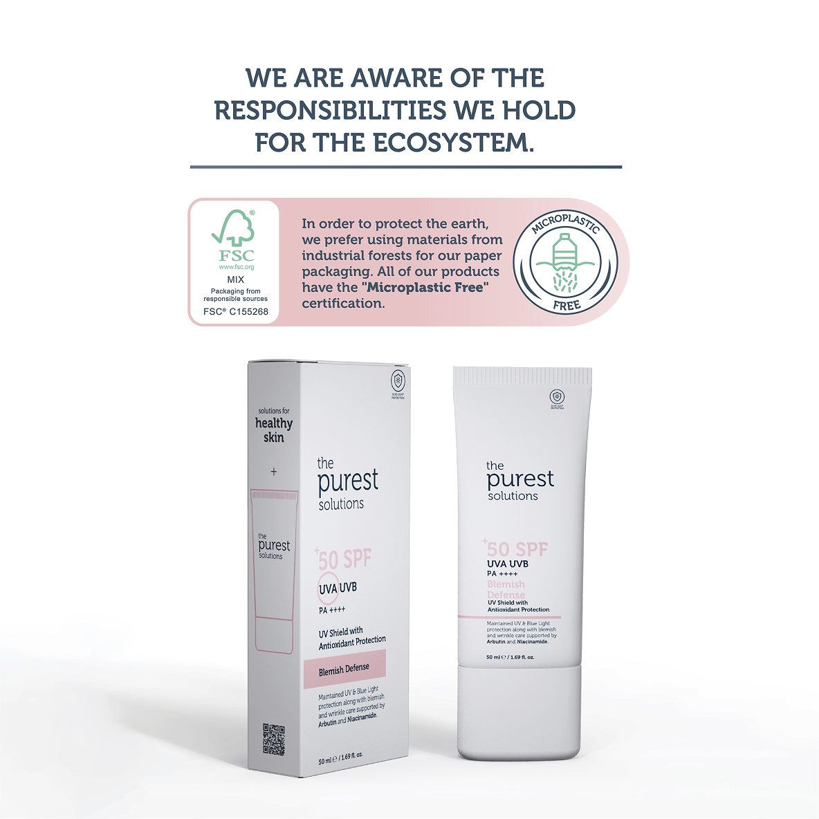 Blemish Defense UVA/UVB, Antioxidant Protection For Blemish-Prone Skin 50+ SPF