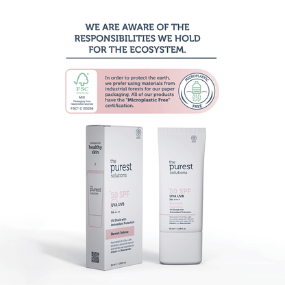 Blemish Defense UVA/UVB, Antioxidant Protection For Blemish-Prone Skin 50+ SPF