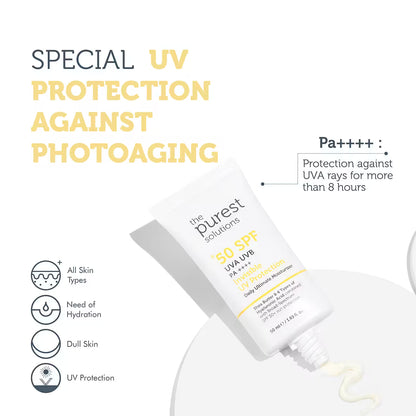 Invisible UV Protection  Daily Intensive Moisturizer 50+ SPF