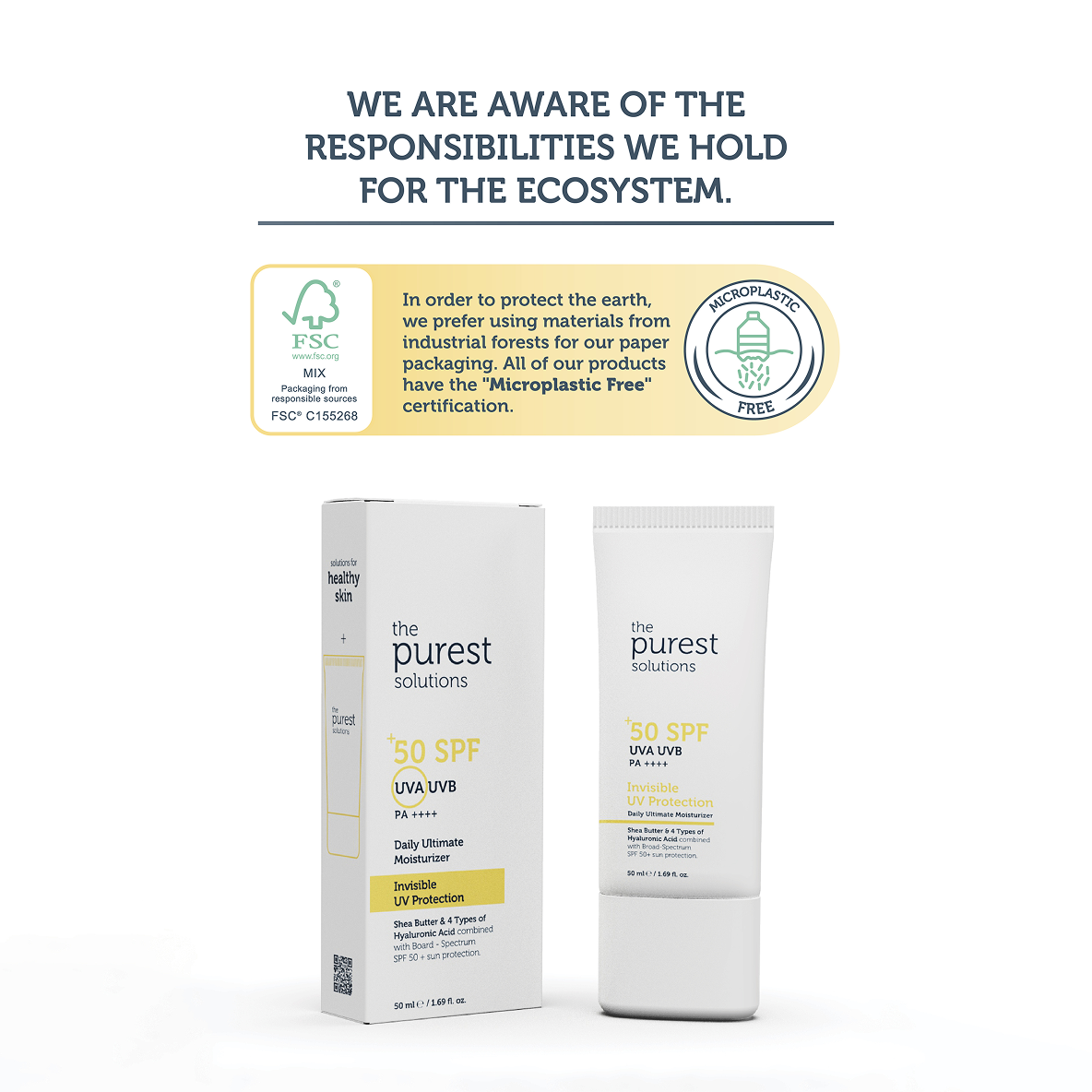 Invisible UV Protection  Daily Intensive Moisturizer 50+ SPF