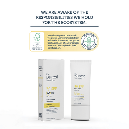 Invisible UV Protection  Daily Intensive Moisturizer 50+ SPF