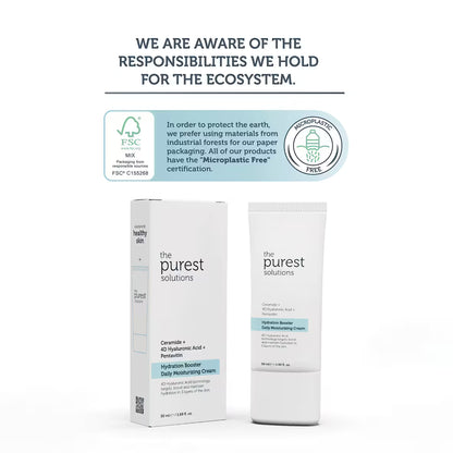 Hydration Booster Daily Moisturizing Cream Ceramide + 4D Hyaluronic Acid + Pentavitin