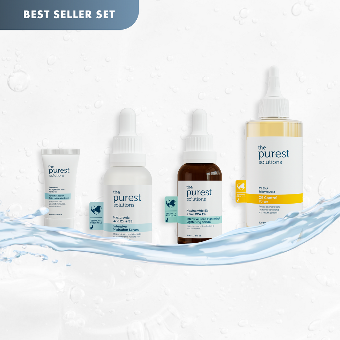 Balanced Skin Reset: 4-Step System to Clarify, Hydrate &amp; Refine