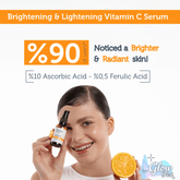 Brightening & Lightening Vitamin C Serum 10% Ascorbic acid & Ferulic Acid  0.5%