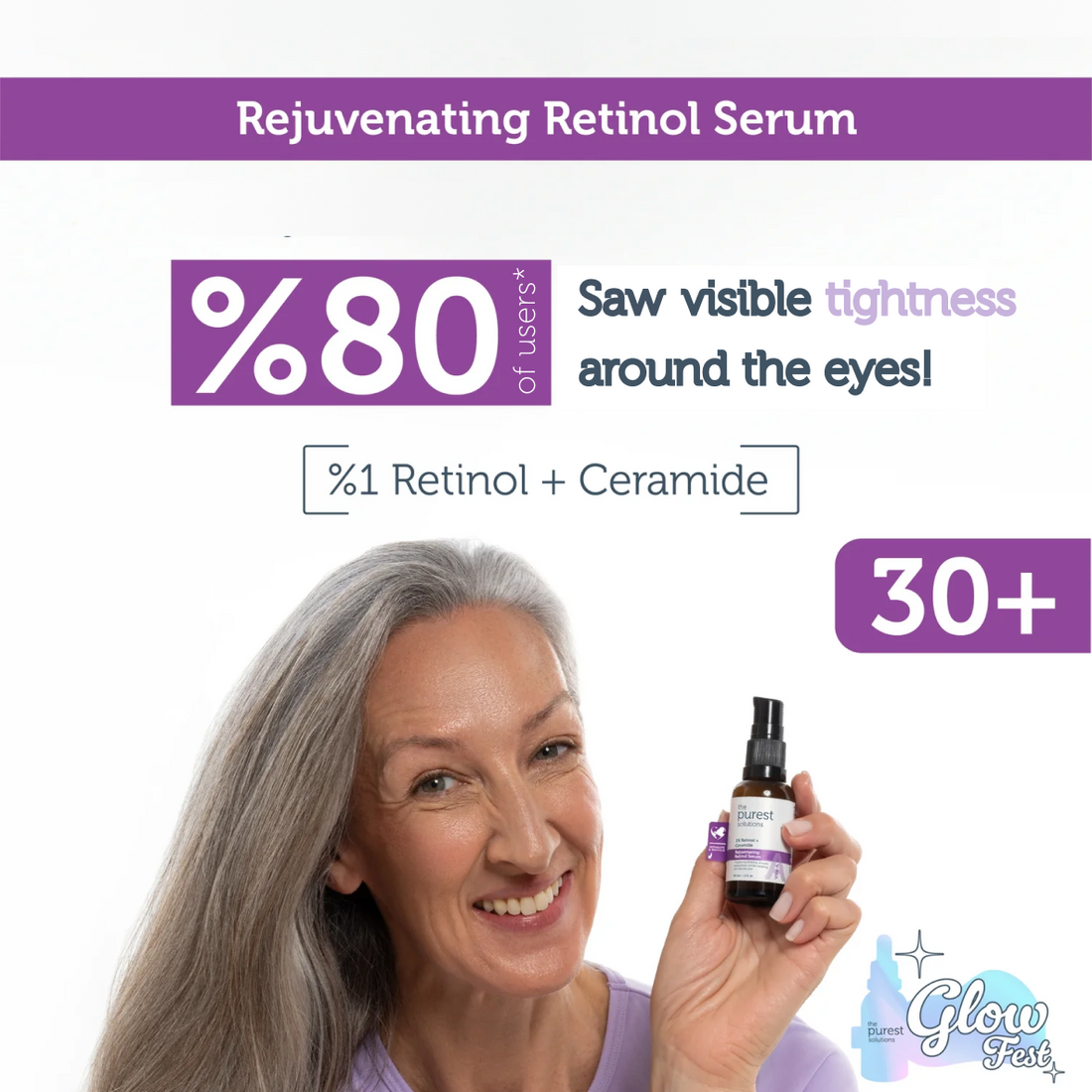 Rejuvenating Retinol Serum 1% Retinol + Ceramide
