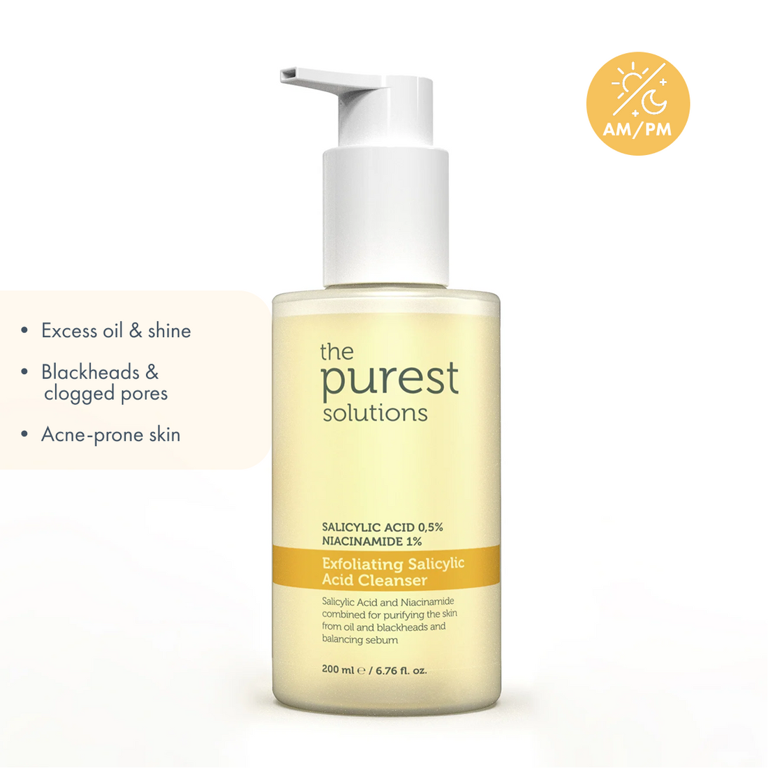 Exfoliating Salicylic Acid Cleanser 0,5% Salicylic Acid, 1% Niacinamide
