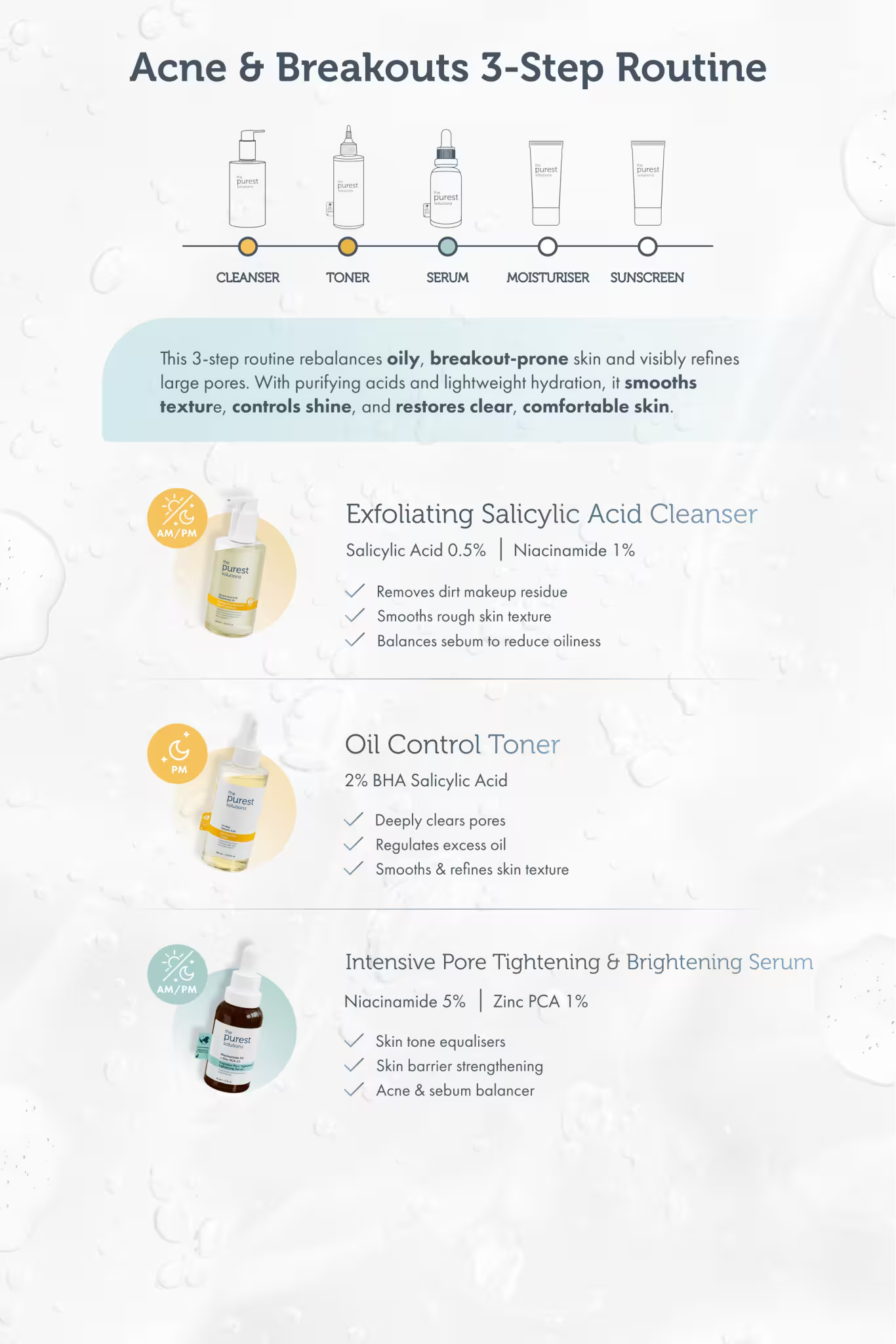 Pore Purifier: 3-Step System to Control Oil &amp; Calm Acne