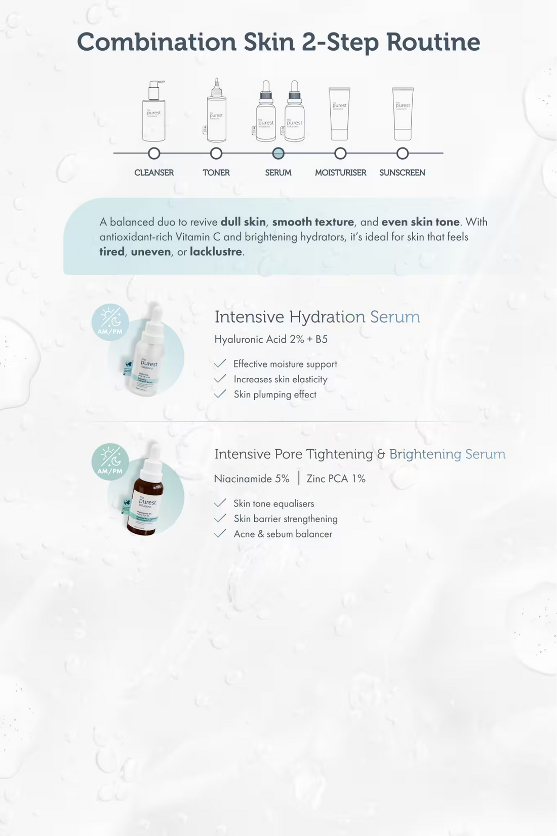 Balance Boost Duo: 2-Step Reset for Shiny T-Zone &amp; Dry Patches