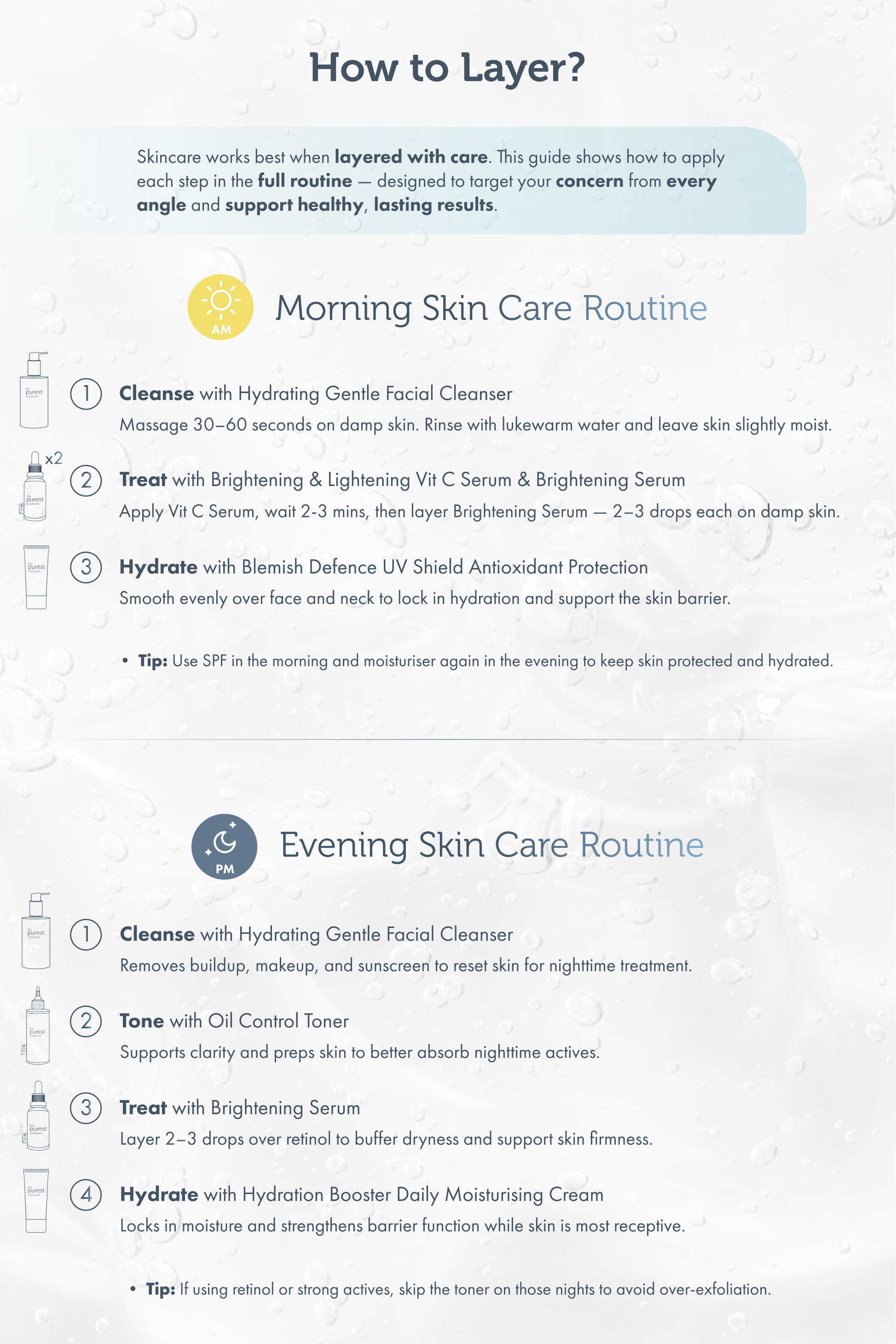 Total Radiance Kit Full Routine Guide