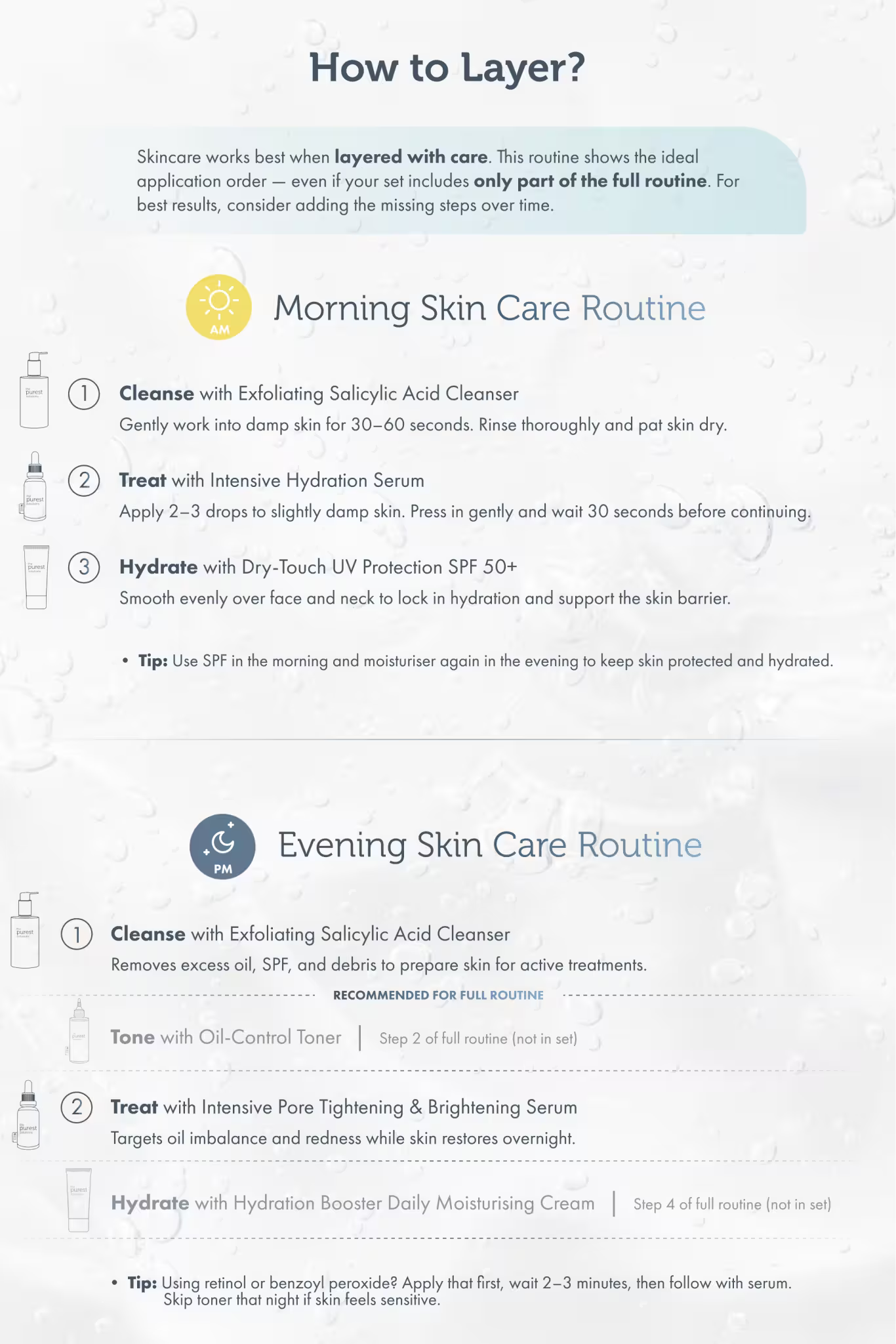 Pore Refining Set: 3-Step Routine for Clogged, Open Pores