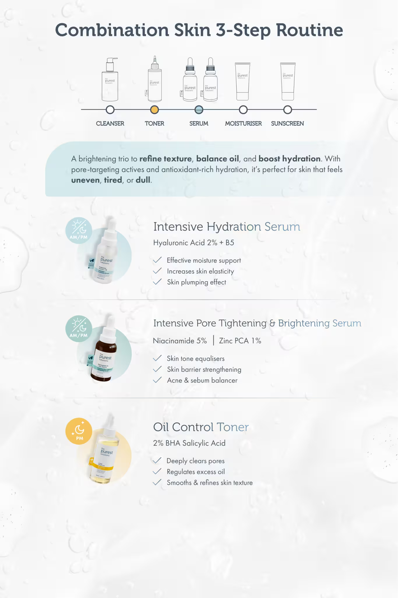 T-Zone Tamer: 3-Step Routine for Smooth, Poreless Skin