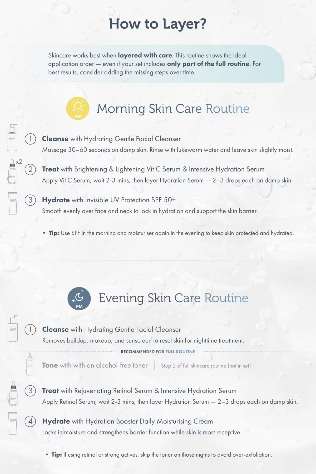 Signature Everyday Radiance Routine: Your All-in-One AM/PM Skin Reset