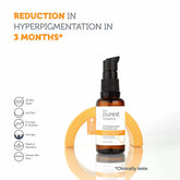 Brightening & Lightening Vitamin C Serum 10% Ascorbic acid & Ferulic Acid  0.5%