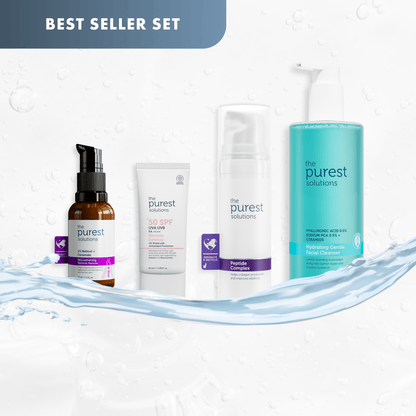 Ageless Glow Routine: 4 - Step Retinol &amp; Repair System - The Purest Solutions | Skincare that actually works