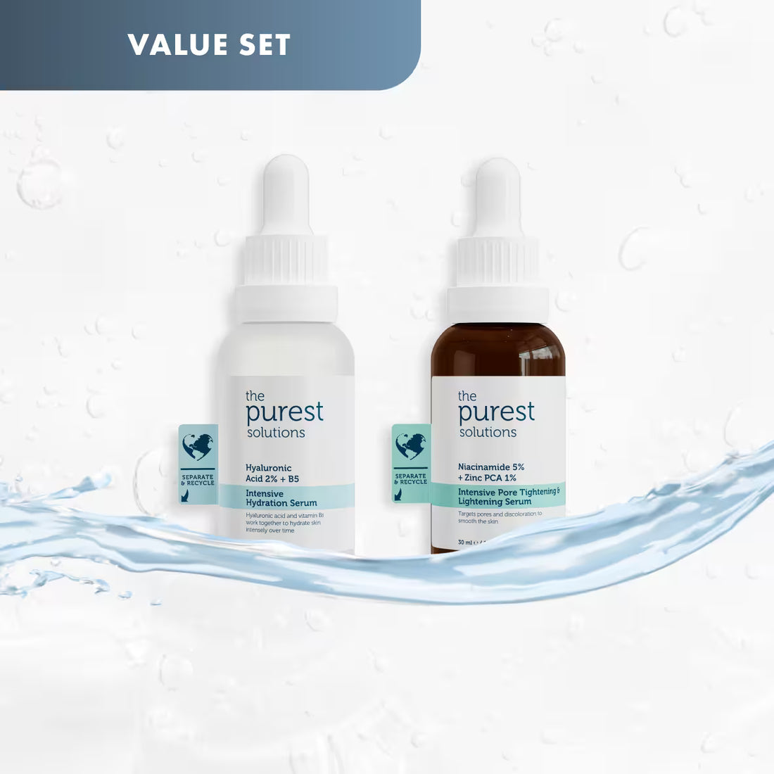 Balance Boost Duo: 2-Step Reset for Shiny T-Zone &amp; Dry Patches