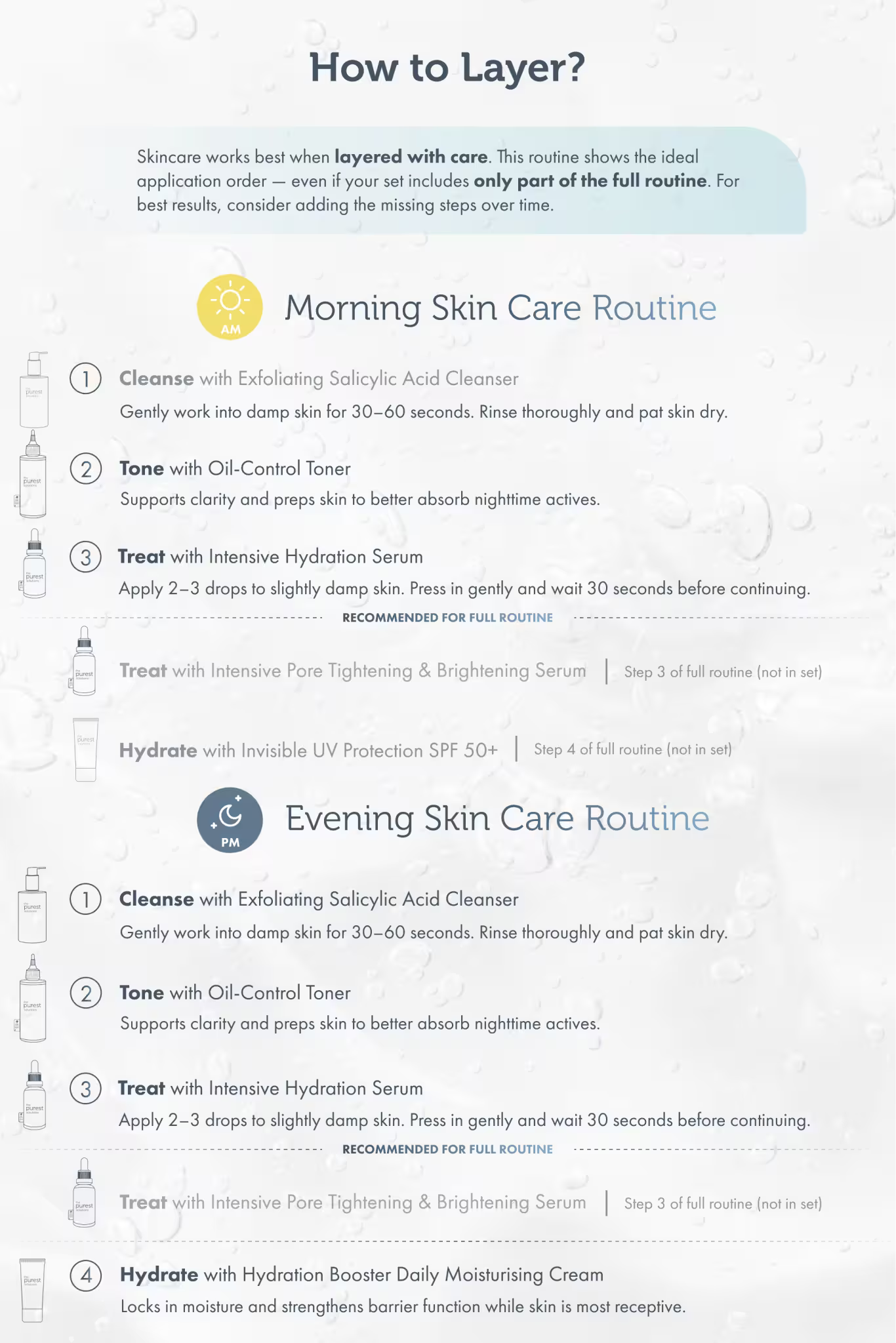 Clarifying Skin Reset: 4-Step Routine for Oily and Combination Skin