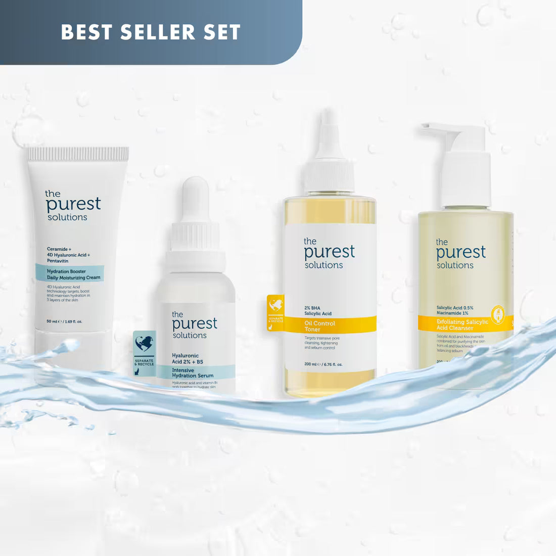 Balanced Skin Reset: 4-Step System to Clarify, Hydrate &amp; Refine