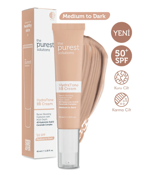BB Cream HydraTone 40ml Medium to Dark 40 ml - The Purest Solutions | Skincare that actually works