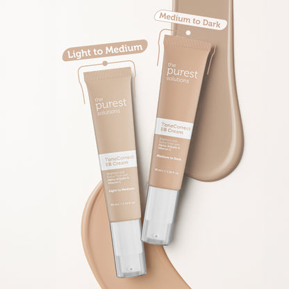 BB Cream Tone Correct - Light to Medium - The Purest Solutions | Skincare that actually works