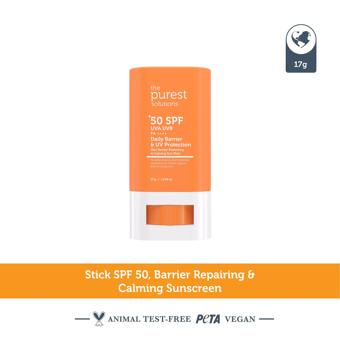 Daily Barrier Protection Sunstick 50+ SPF - The Purest Solutions | Skincare that actually works