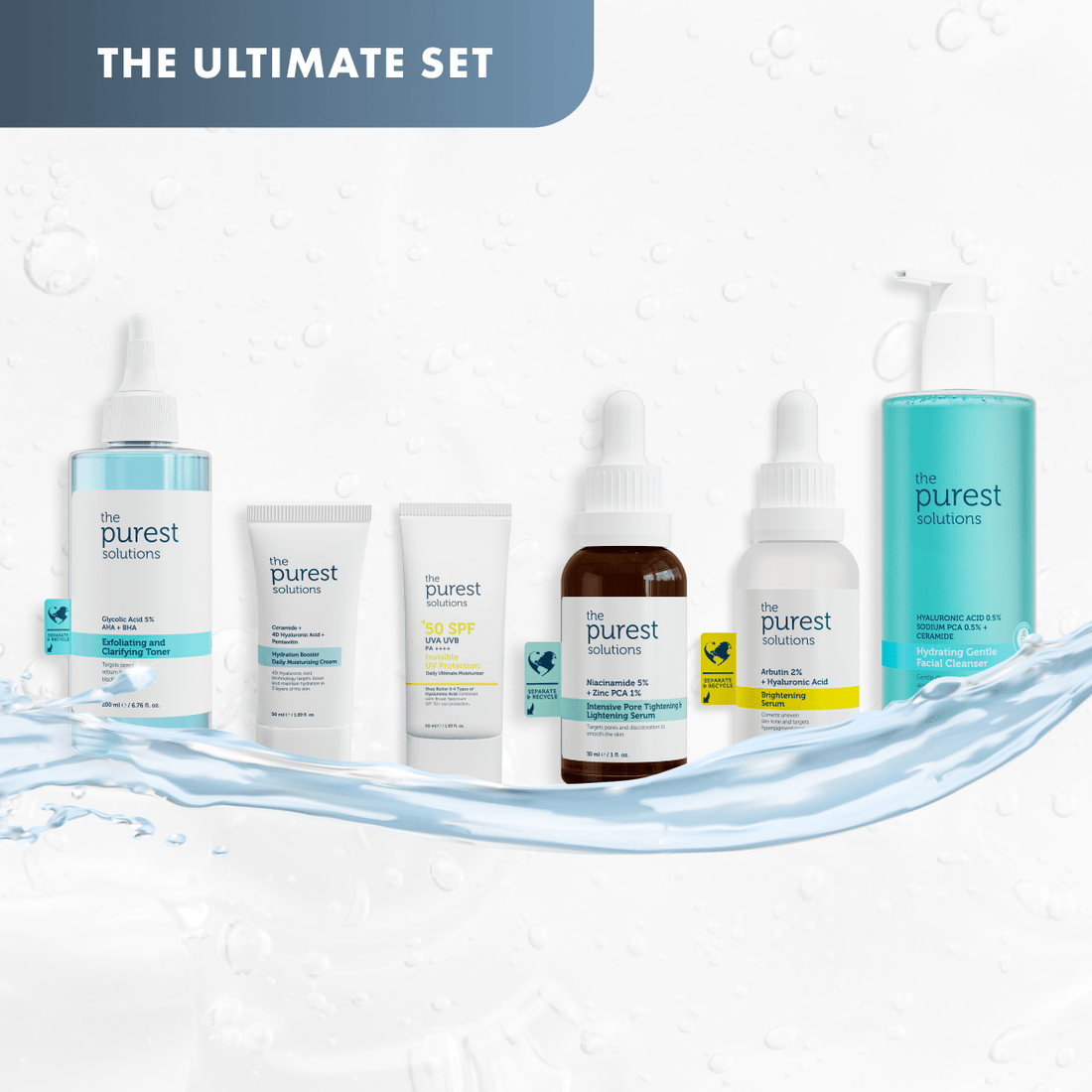 Radiance Recovery Kit: Full Routine for Uneven Tone &amp; Pigmentation - The Purest Solutions | Skincare that actually works