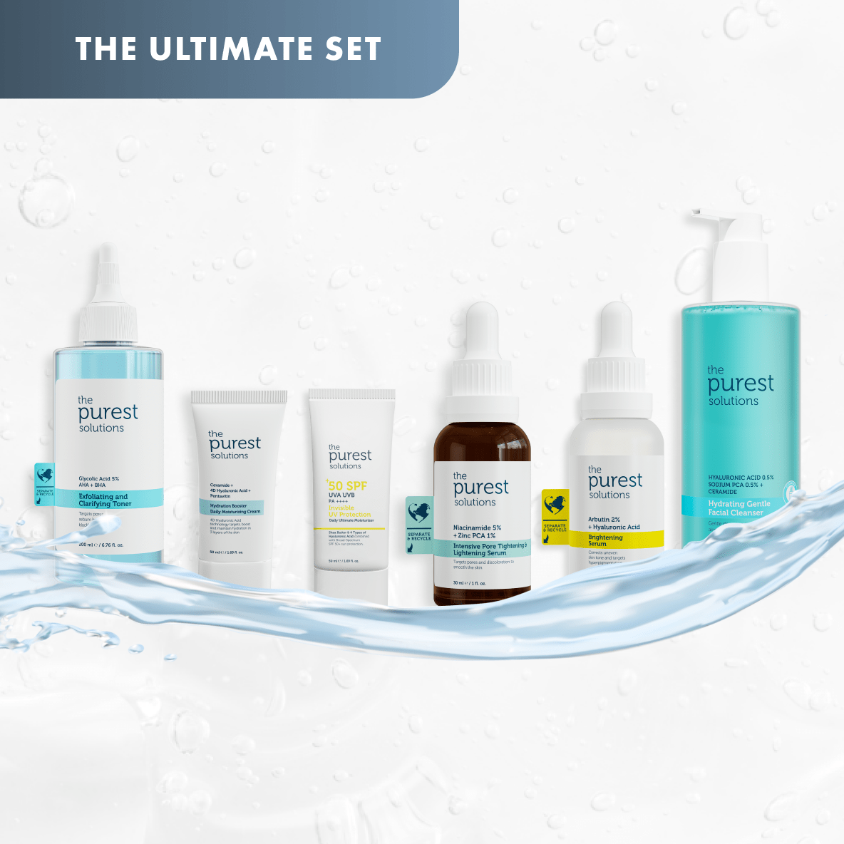 Radiance Recovery Kit: Full Routine for Uneven Tone &amp; Pigmentation - The Purest Solutions | Skincare that actually works