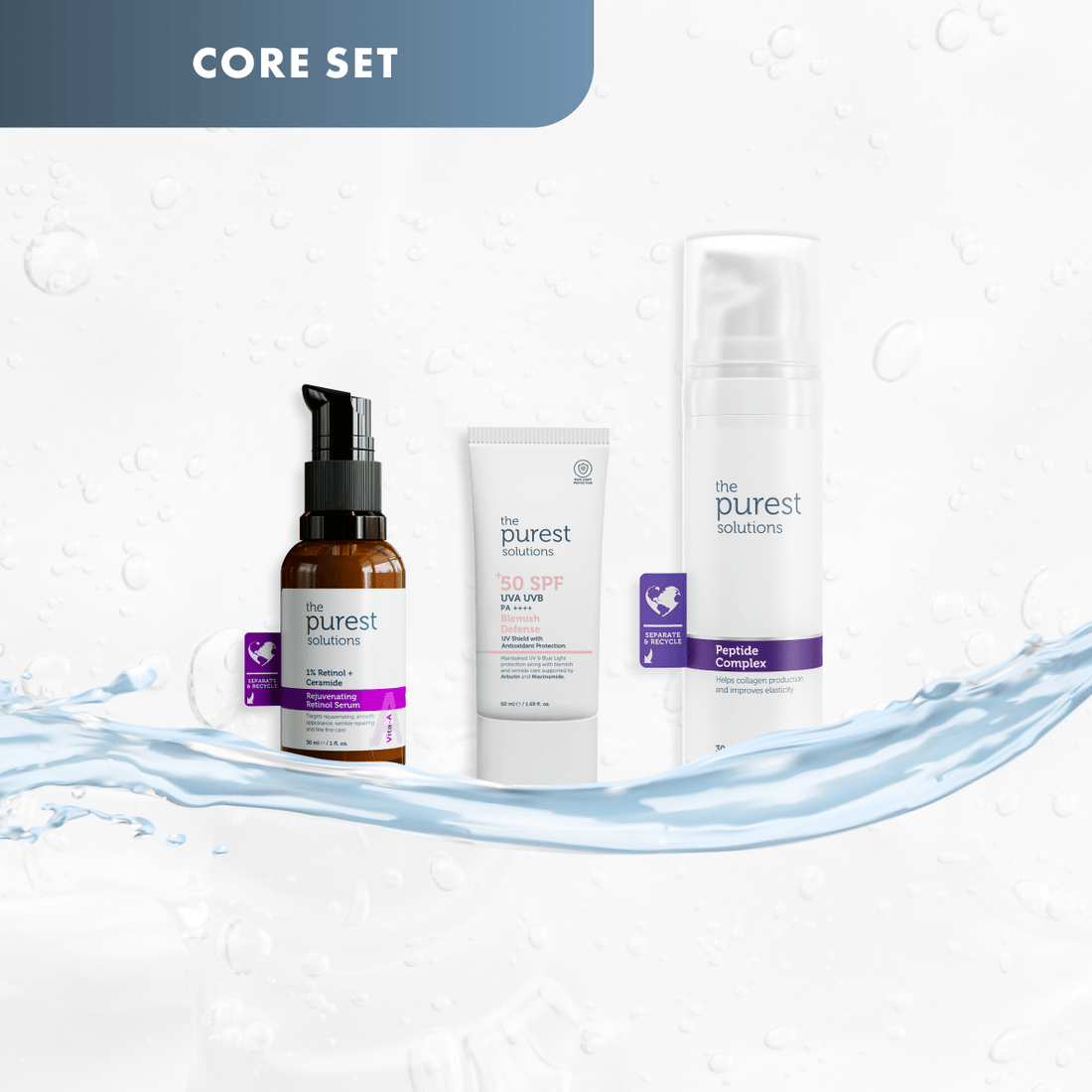 Time - Fade Trio: Firm, Smooth &amp; Protect in 3 Steps - The Purest Solutions | Skincare that actually works