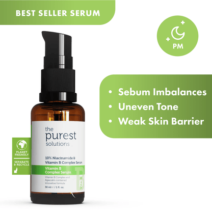 Vitamin B Complex Serum 10% - The Purest Solutions | Skincare that actually works