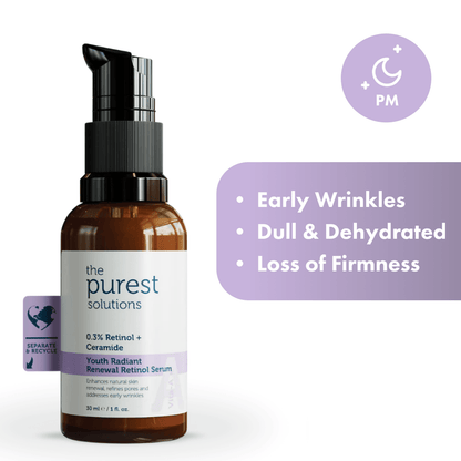 Youth Radiant Renewal Retinol Serum 30 ml - The Purest Solutions | Skincare that actually works
